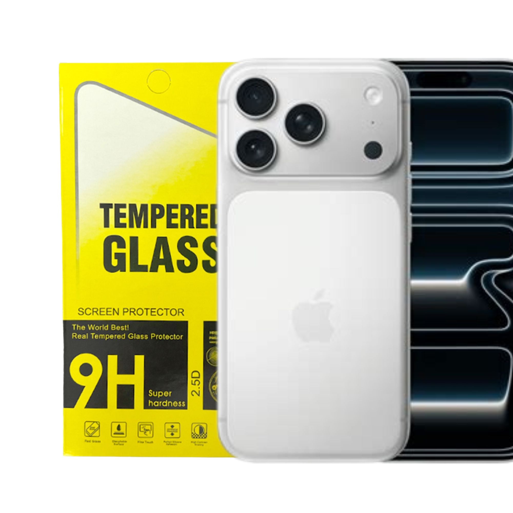 Klart Glasskydd för iphone 17 pro
